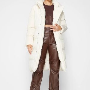 Reversible puffer coat